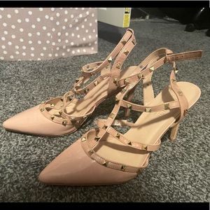 Studded Heels